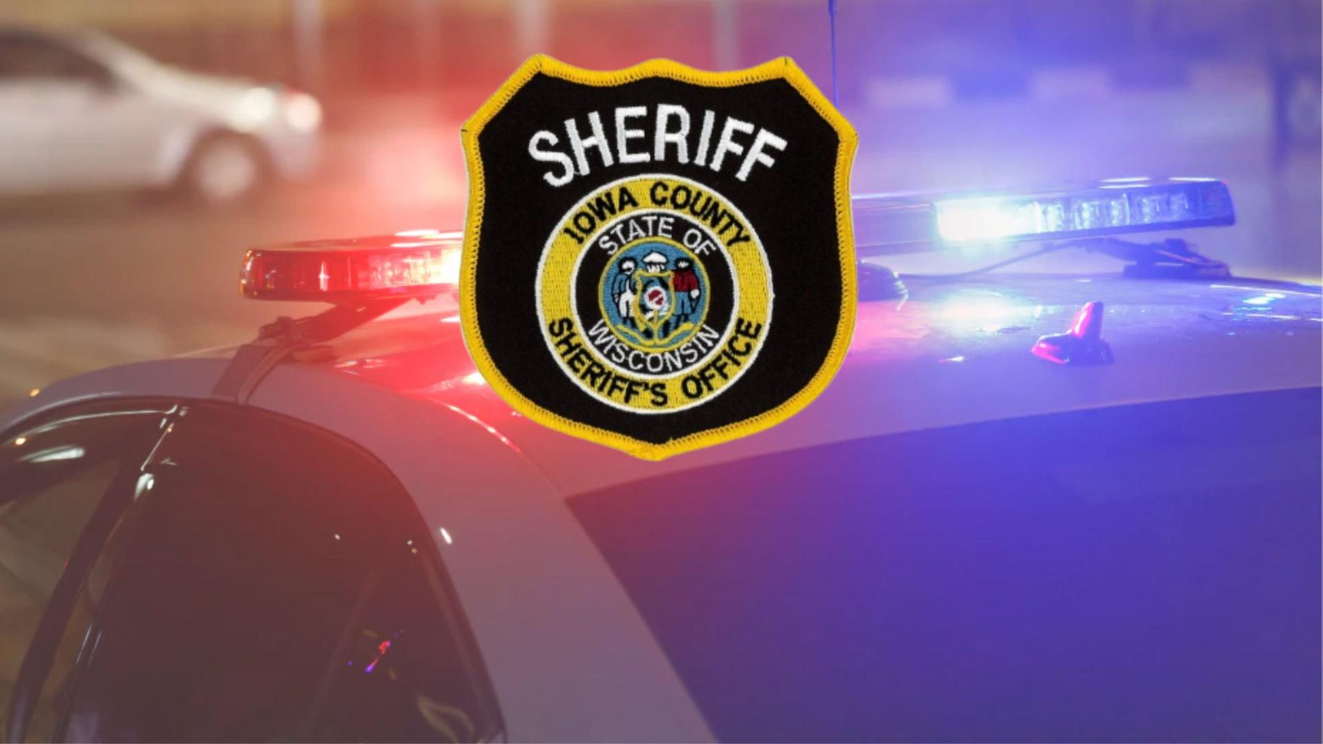 One injured in Iowa County crash